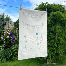 Load image into Gallery viewer, Sewing machine - tea towel