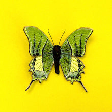 Load image into Gallery viewer, Butterfly green Brooch