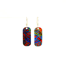 Load image into Gallery viewer, Aluminium drop earrings 16