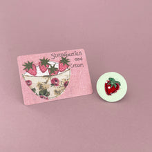 Load image into Gallery viewer, Appliqué badge - strawberry