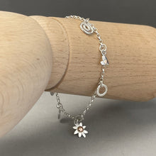 Load image into Gallery viewer, Silver charm bracelet
