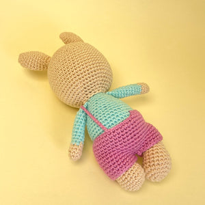 Crocheted Baby Bunny Bean 1