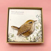 Load image into Gallery viewer, Wren brooch
