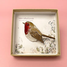 Load image into Gallery viewer, Robin brooch
