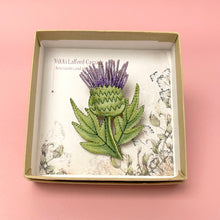 Load image into Gallery viewer, Thistle brooch
