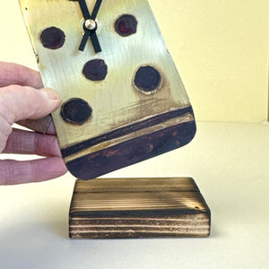 Clock with tree and bird