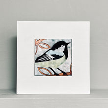 Load image into Gallery viewer, Enamel picture - blue tit
