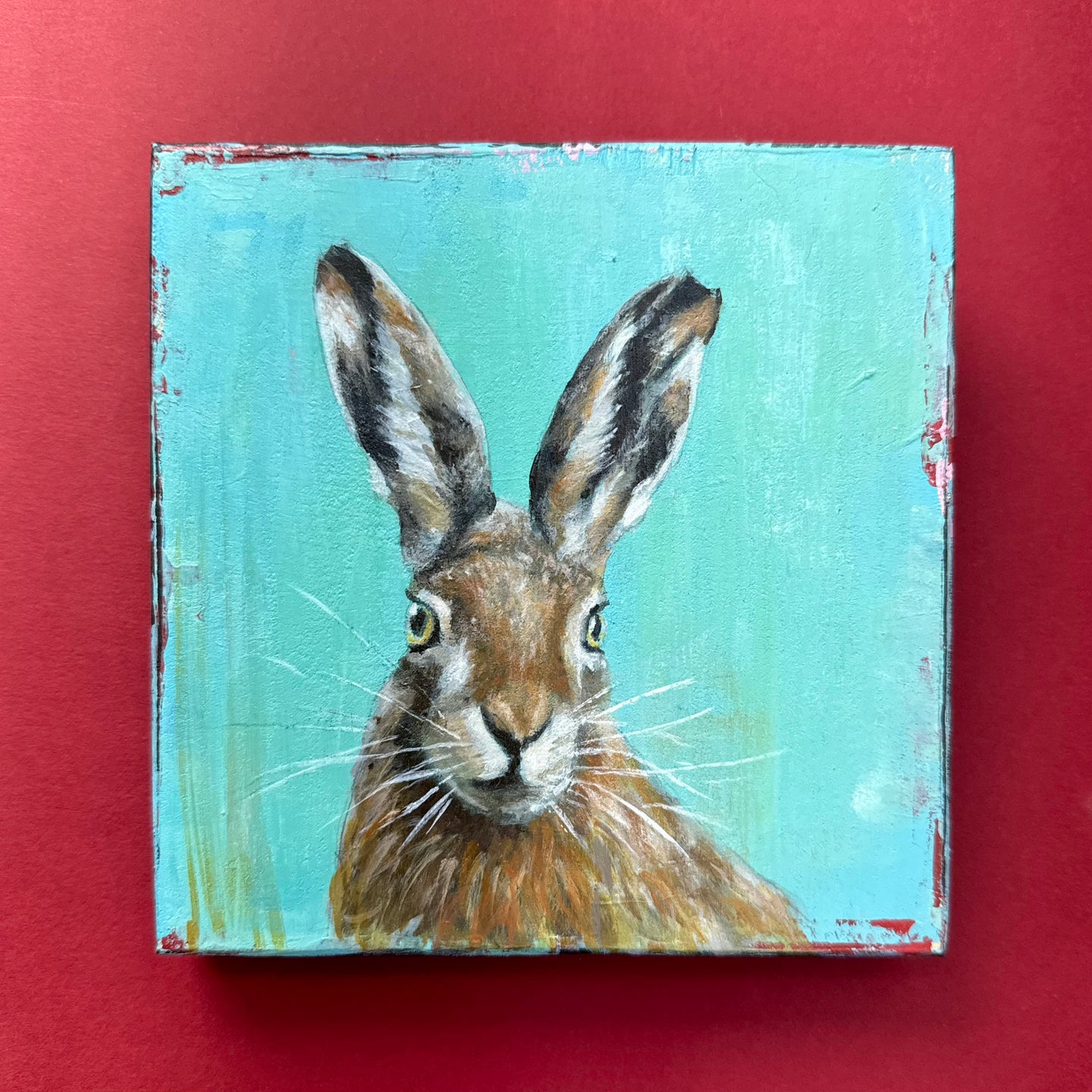 Hare painting Alert