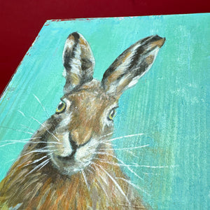 Hare painting Alert