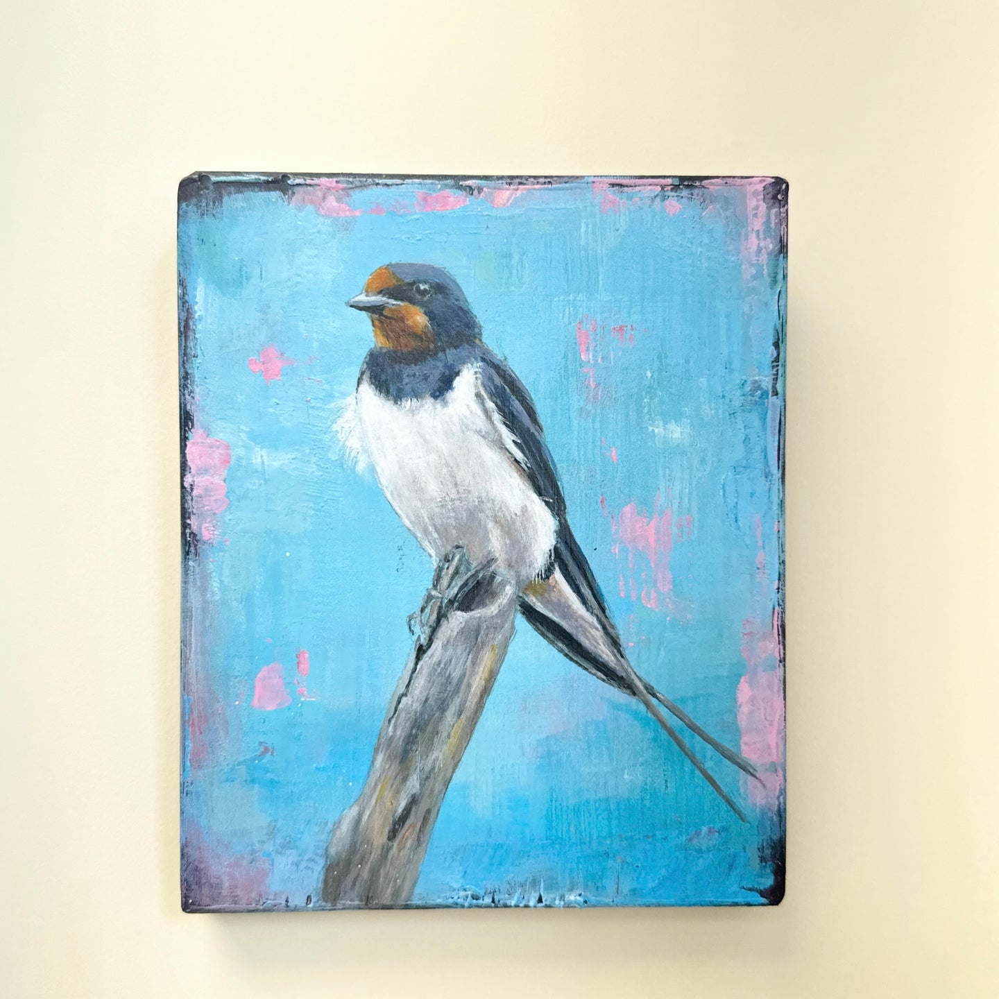 Swallow painting