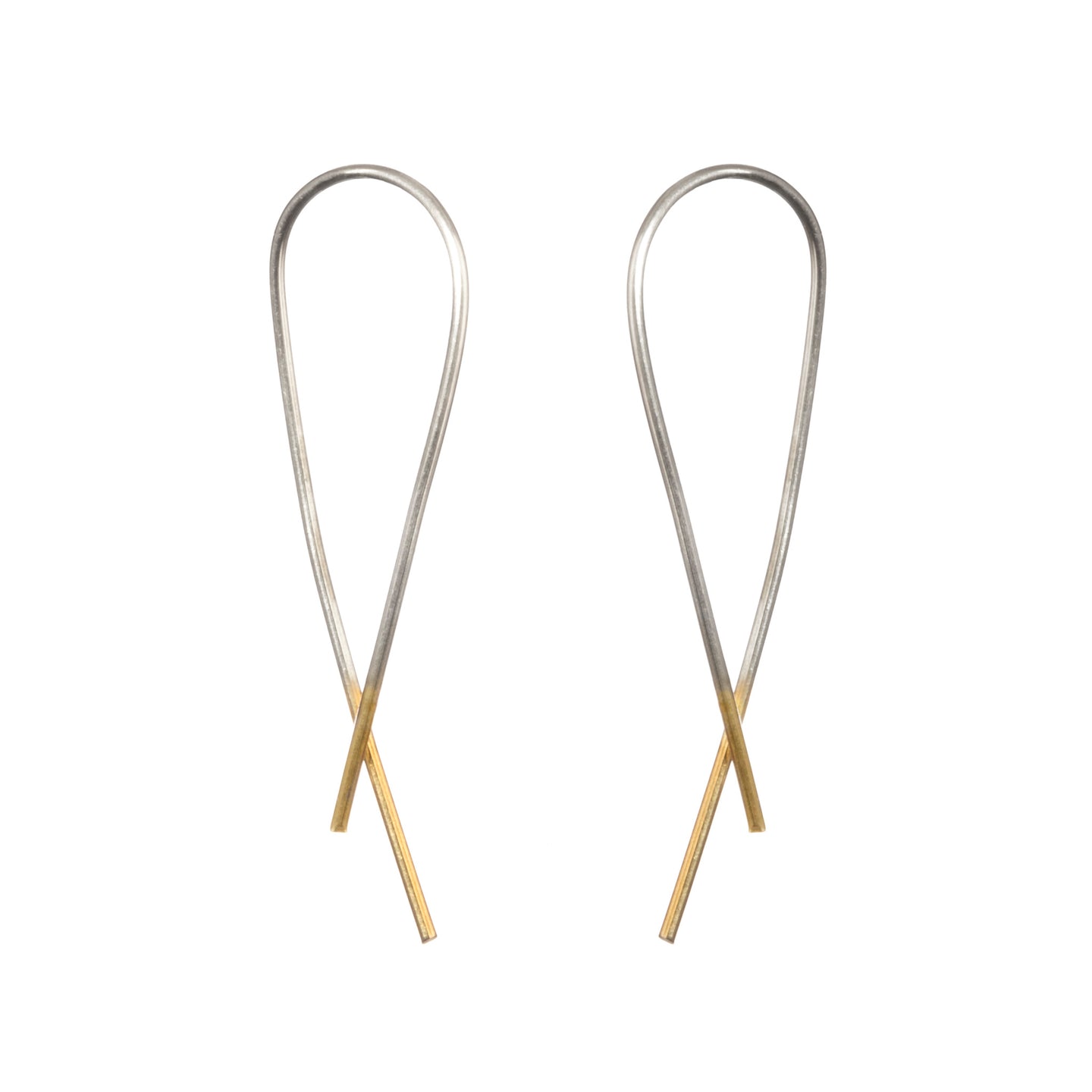 Crossover earrings