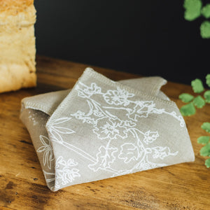 Reusable linen sandwich wrap (Natural)