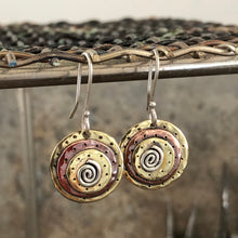 Load image into Gallery viewer, Punch drop earrings
