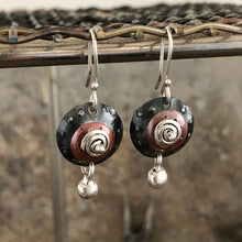 Load image into Gallery viewer, Hammered drop earrings 2
