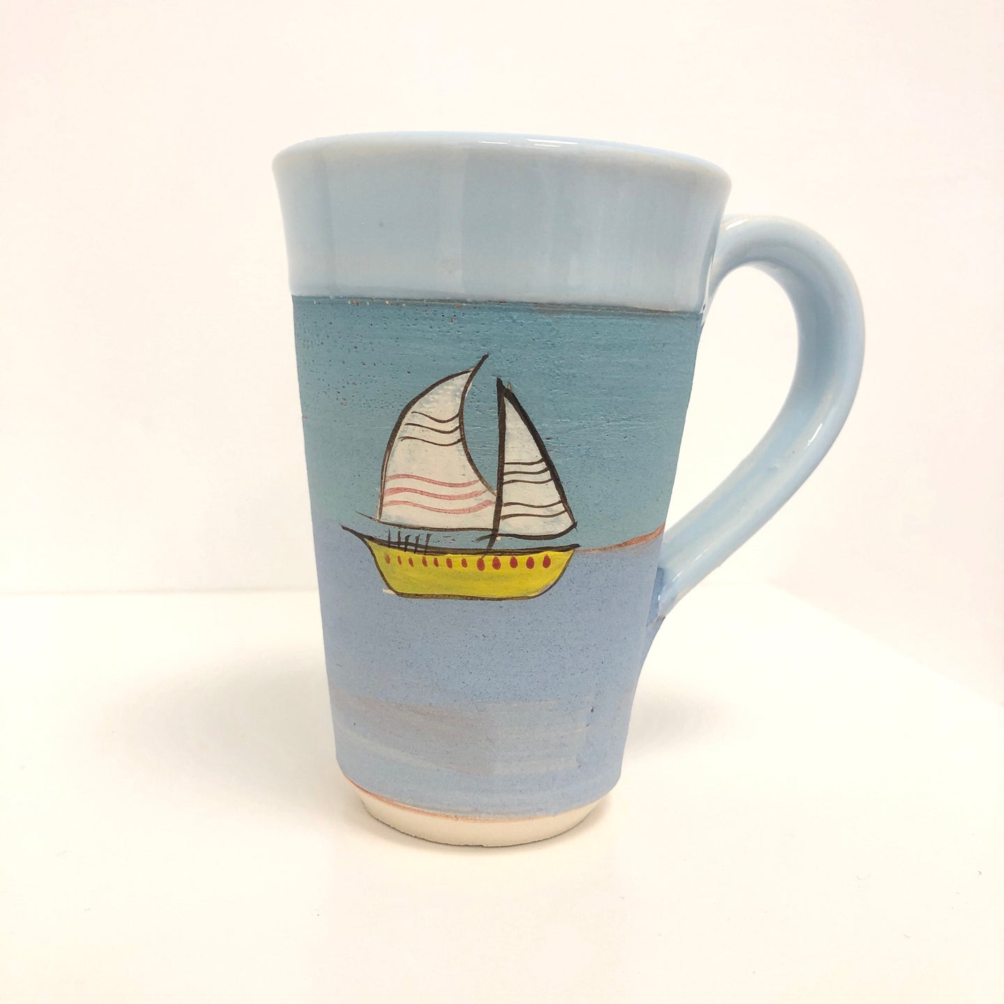 Sailing Boat ceramic mug