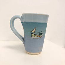 Load image into Gallery viewer, Sailing Boat ceramic mug
