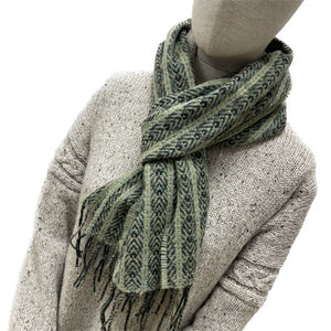 Merino lambswool woven scarf 3