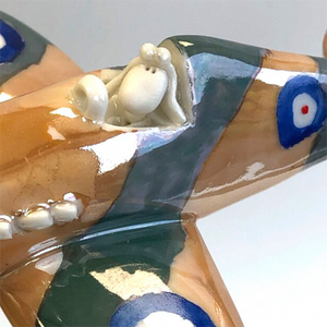 Porcelain WW2 Fighter plane