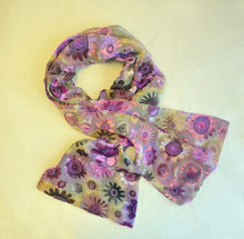 Load image into Gallery viewer, Devoré Scarf - D
