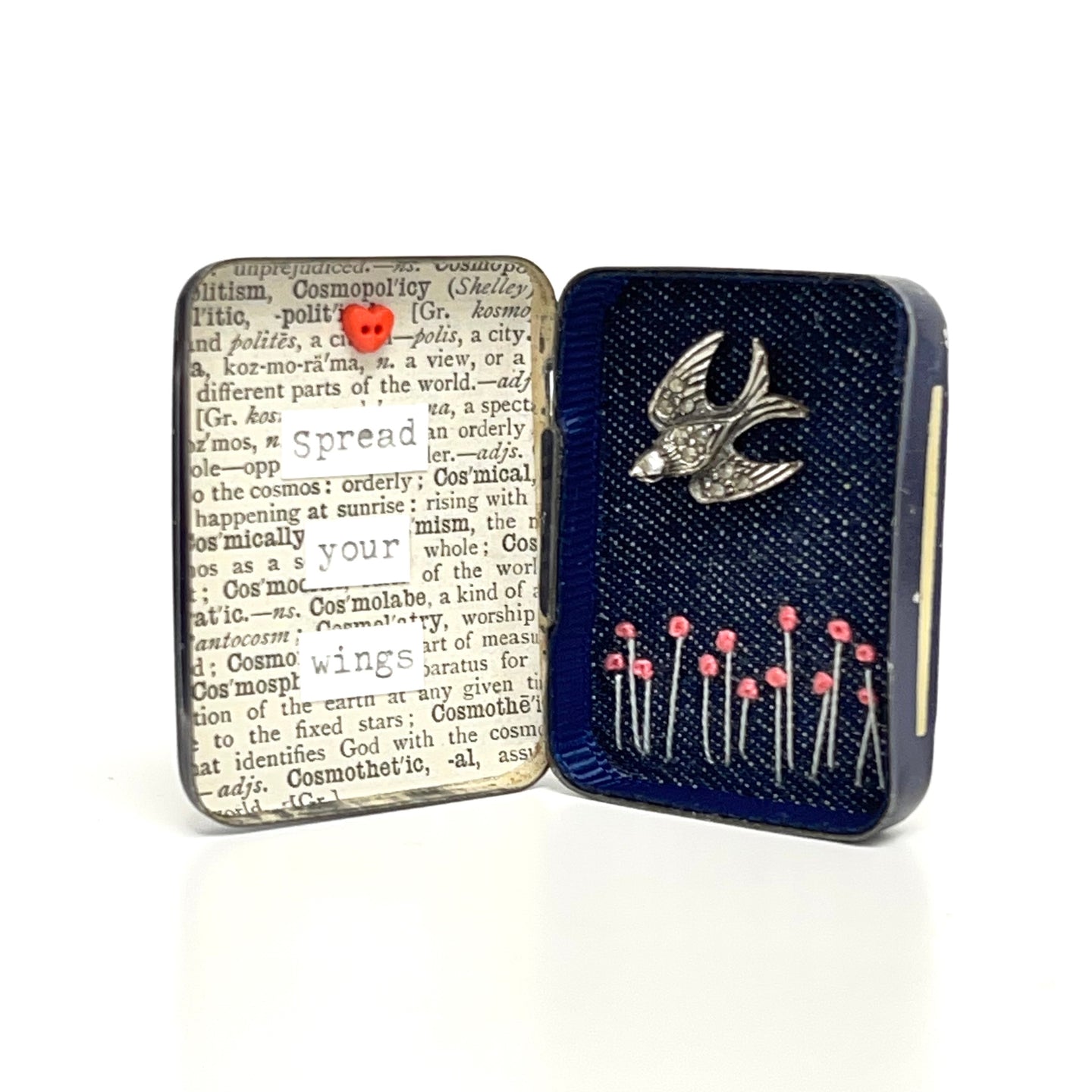Spread your wings trinket tin
