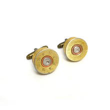 Load image into Gallery viewer, Shotgun cartridge cufflinks
