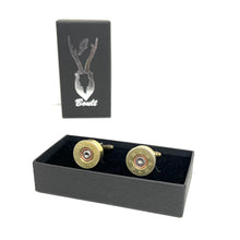 Load image into Gallery viewer, Shotgun cartridge cufflinks
