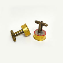 Load image into Gallery viewer, Shotgun cartridge cufflinks
