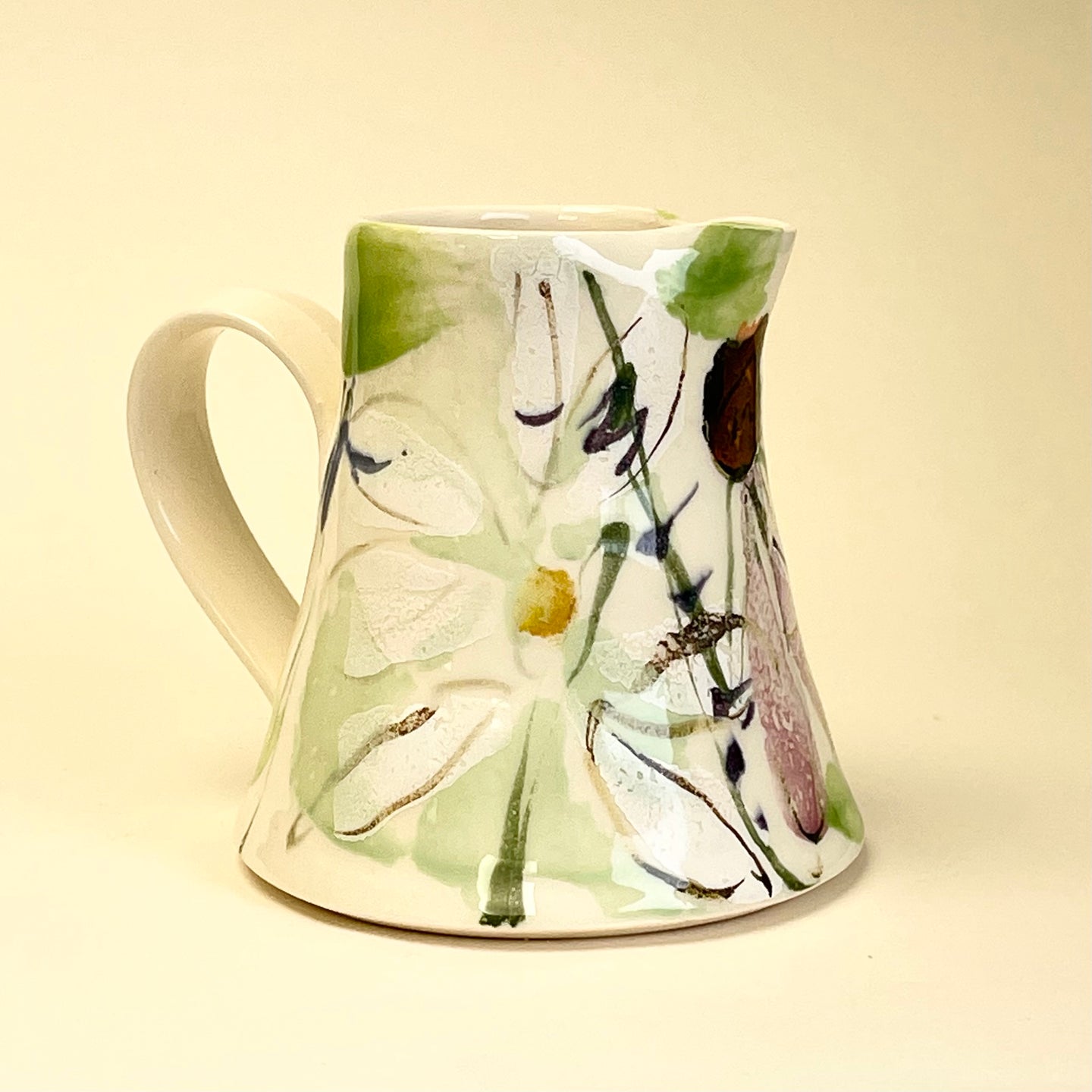 Meadow ceramic jug.