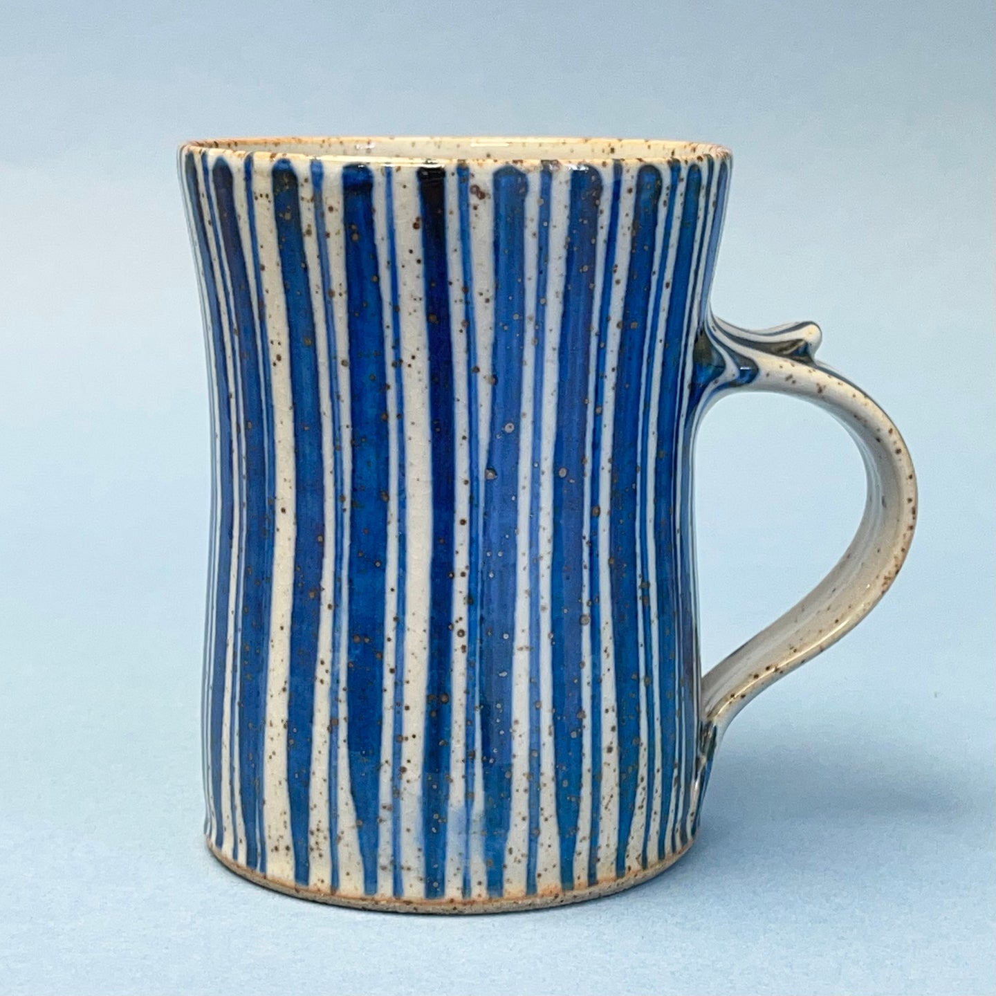 Ceramic mug stripe.