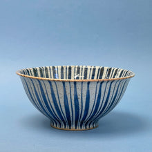 Load image into Gallery viewer, Ceramic bowl stripe.

