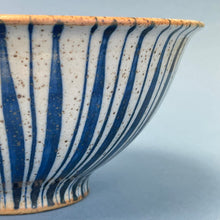 Load image into Gallery viewer, Ceramic bowl stripe.
