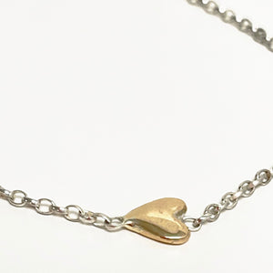 Heart of gold bracelet