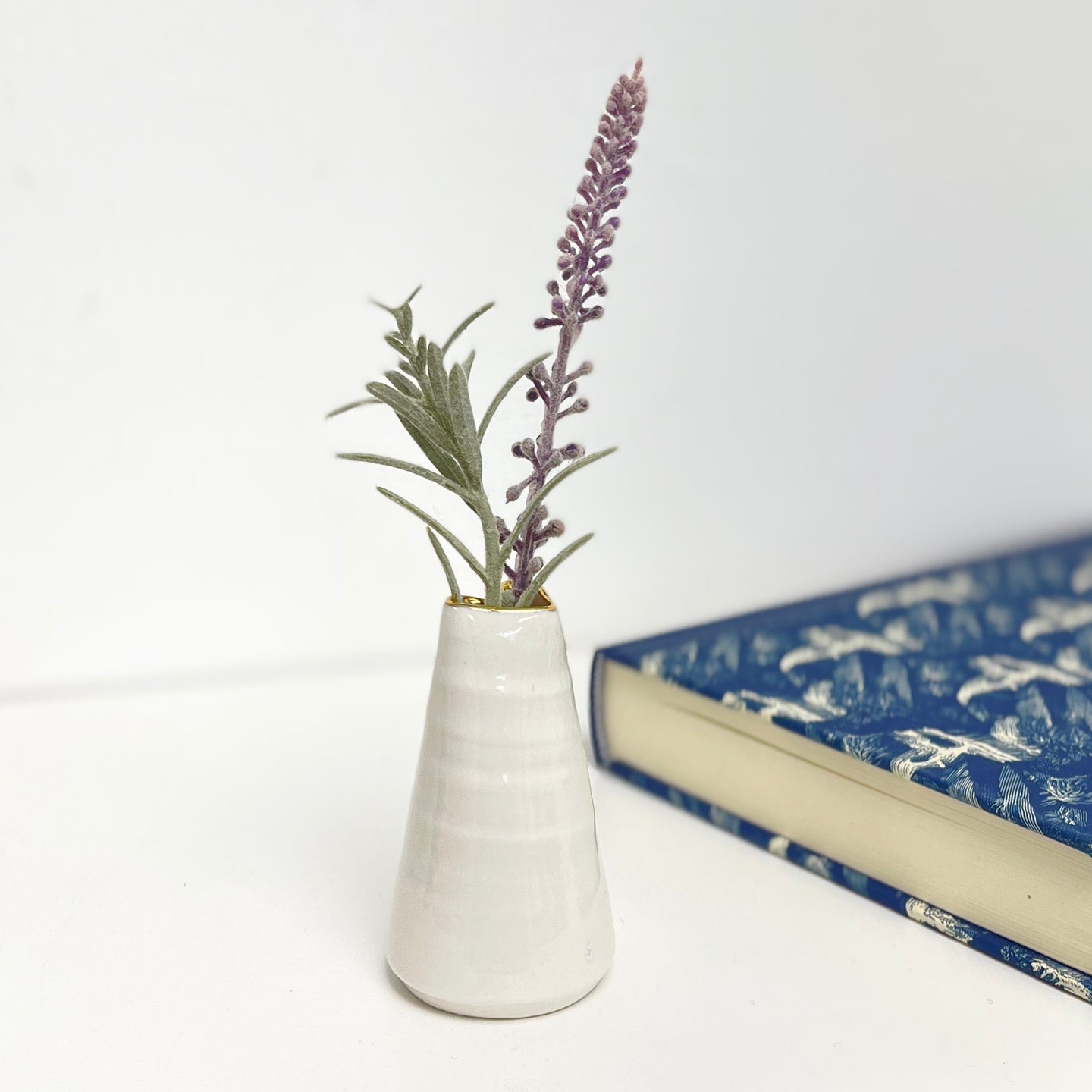 Heart shaped bud vase - narrow