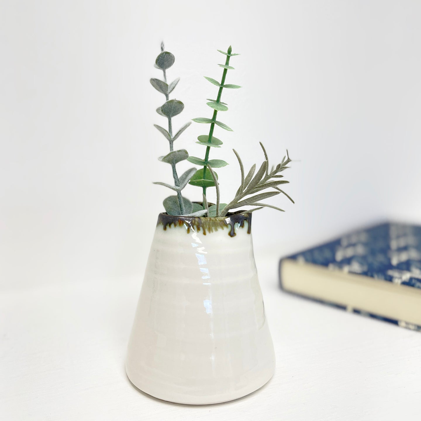 Heart shaped bud vase - large