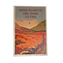Load image into Gallery viewer, Wooden postcard - planet

