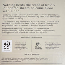 Load image into Gallery viewer, Field Day scented freshener - Linen
