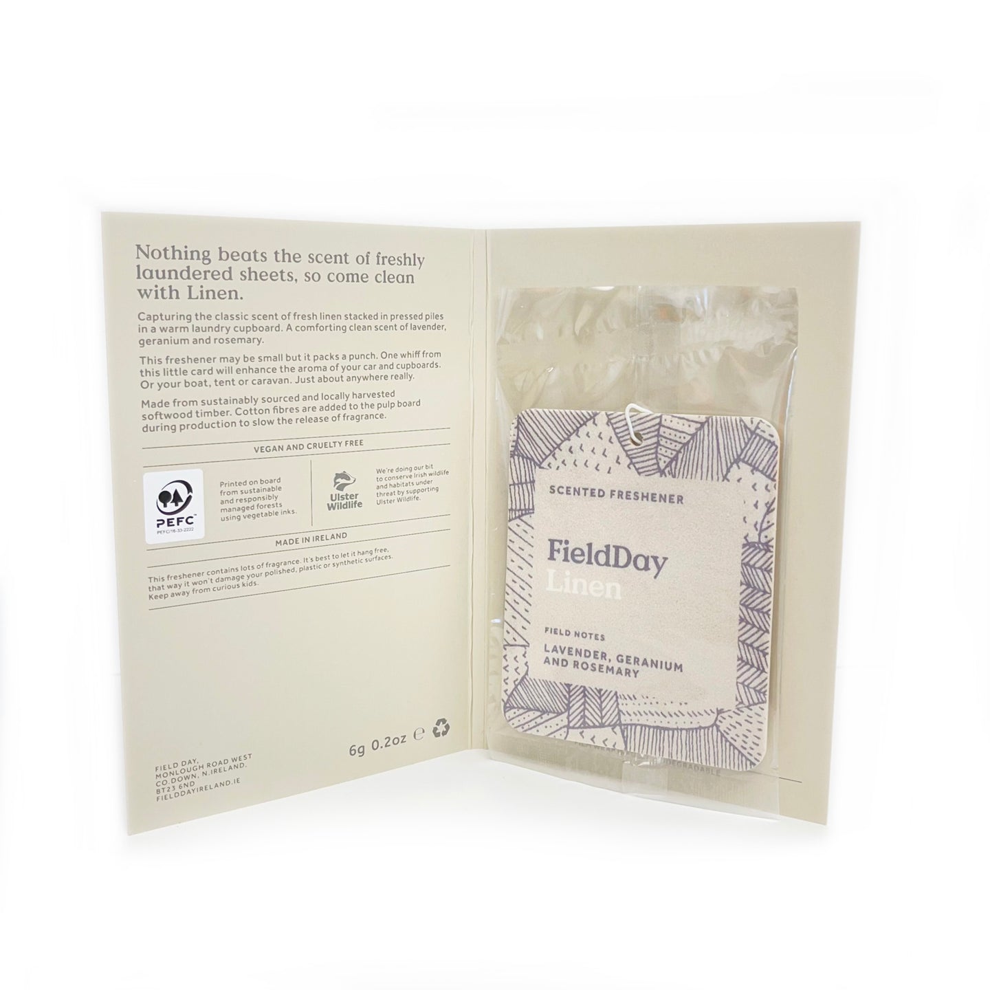 Field Day scented freshener - Linen