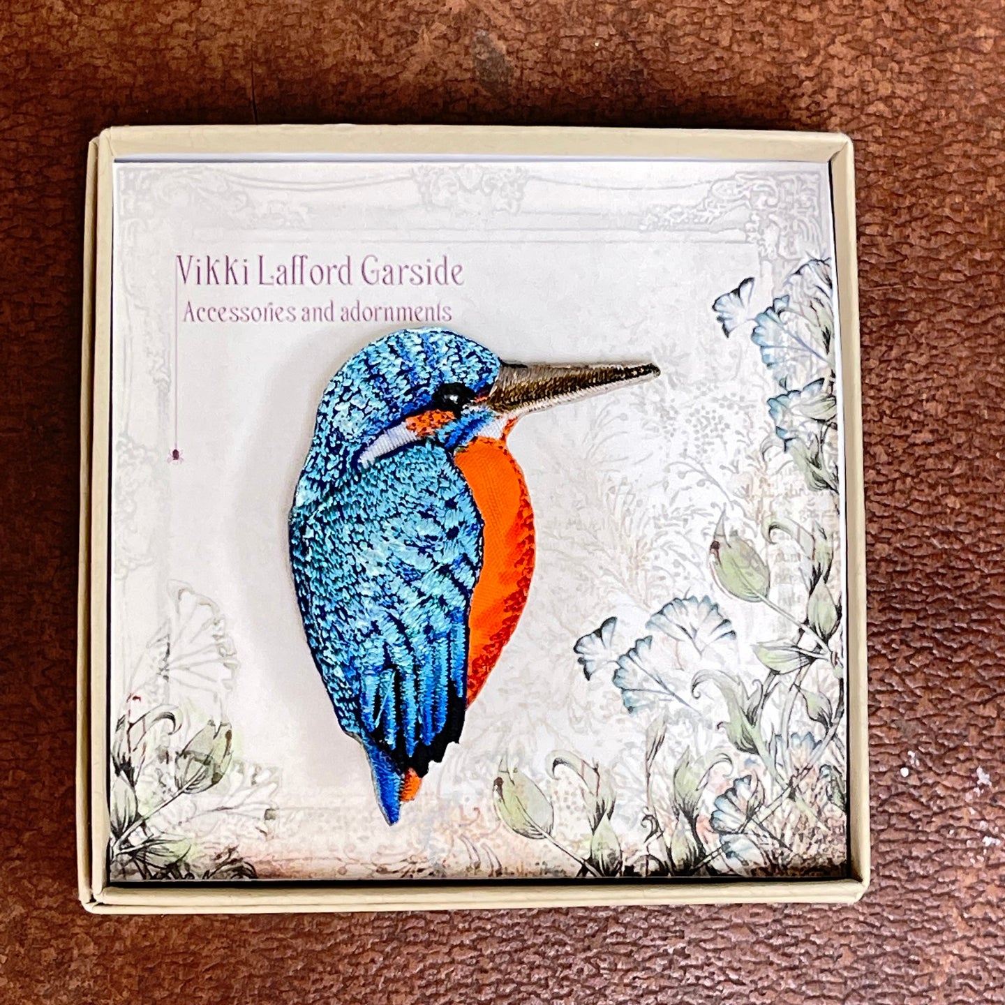 Kingfisher Brooch