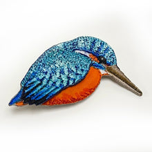 Load image into Gallery viewer, Kingfisher Brooch
