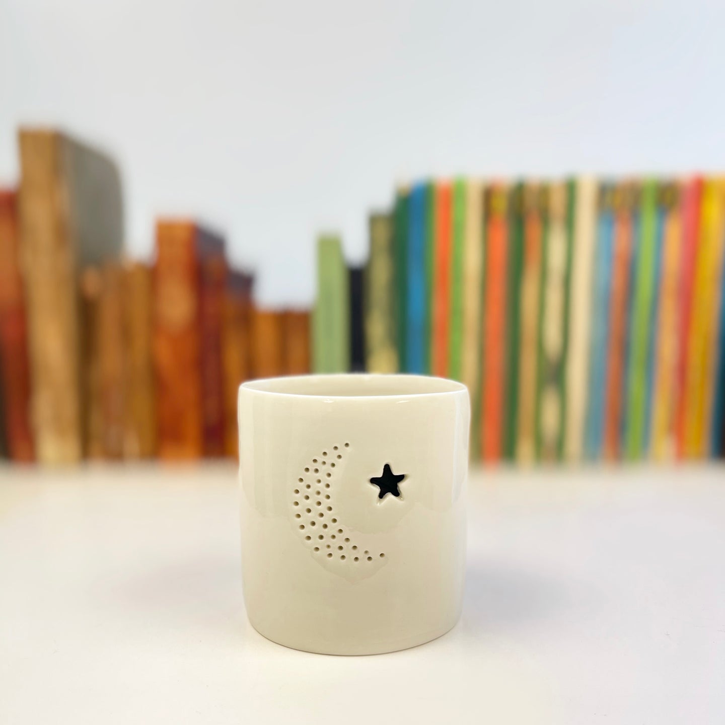 Tea light - Star and Moon