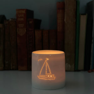 Tea light - Sail Boat