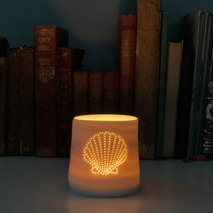 Tea light - Fan Shell