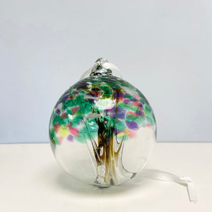 Glass Ball - Tree of Life - Spring