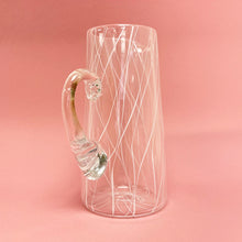 Load image into Gallery viewer, Venetian cane glass - large jug
