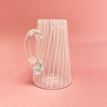Load image into Gallery viewer, Venetian cane glass - small jug
