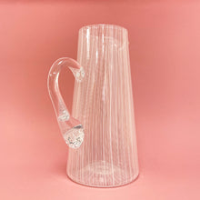 Load image into Gallery viewer, Venetian cane glass - large jug 2
