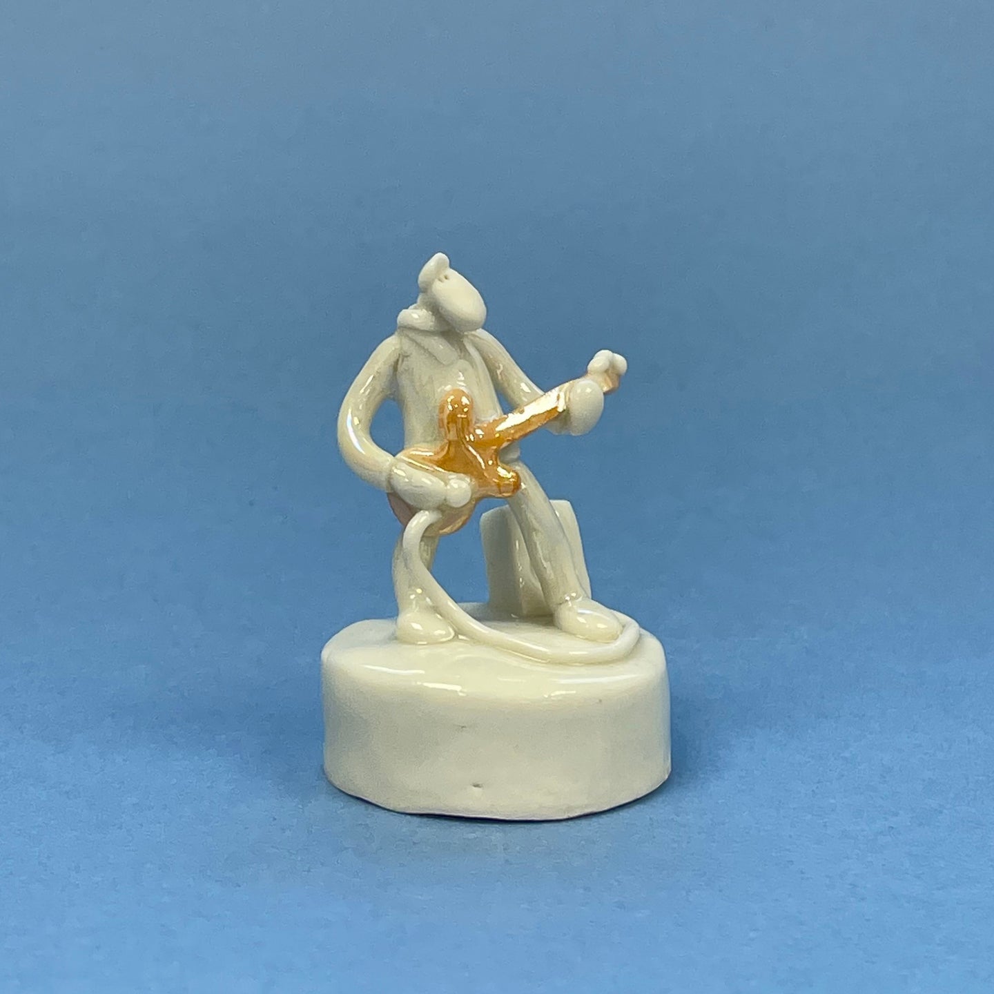 Ceramic sculpture - guitar