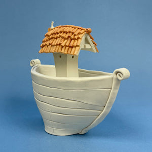 Ceramic sculpture - Noah's ark