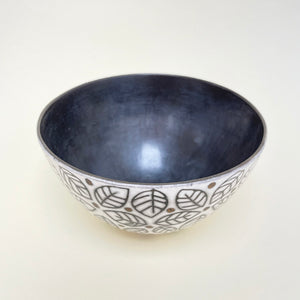 Large raku ceramic bowl 2