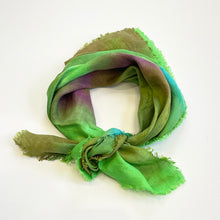 Load image into Gallery viewer, Hand dyed linen scarf 8
